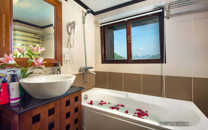 Grayline Cruise Bathroom