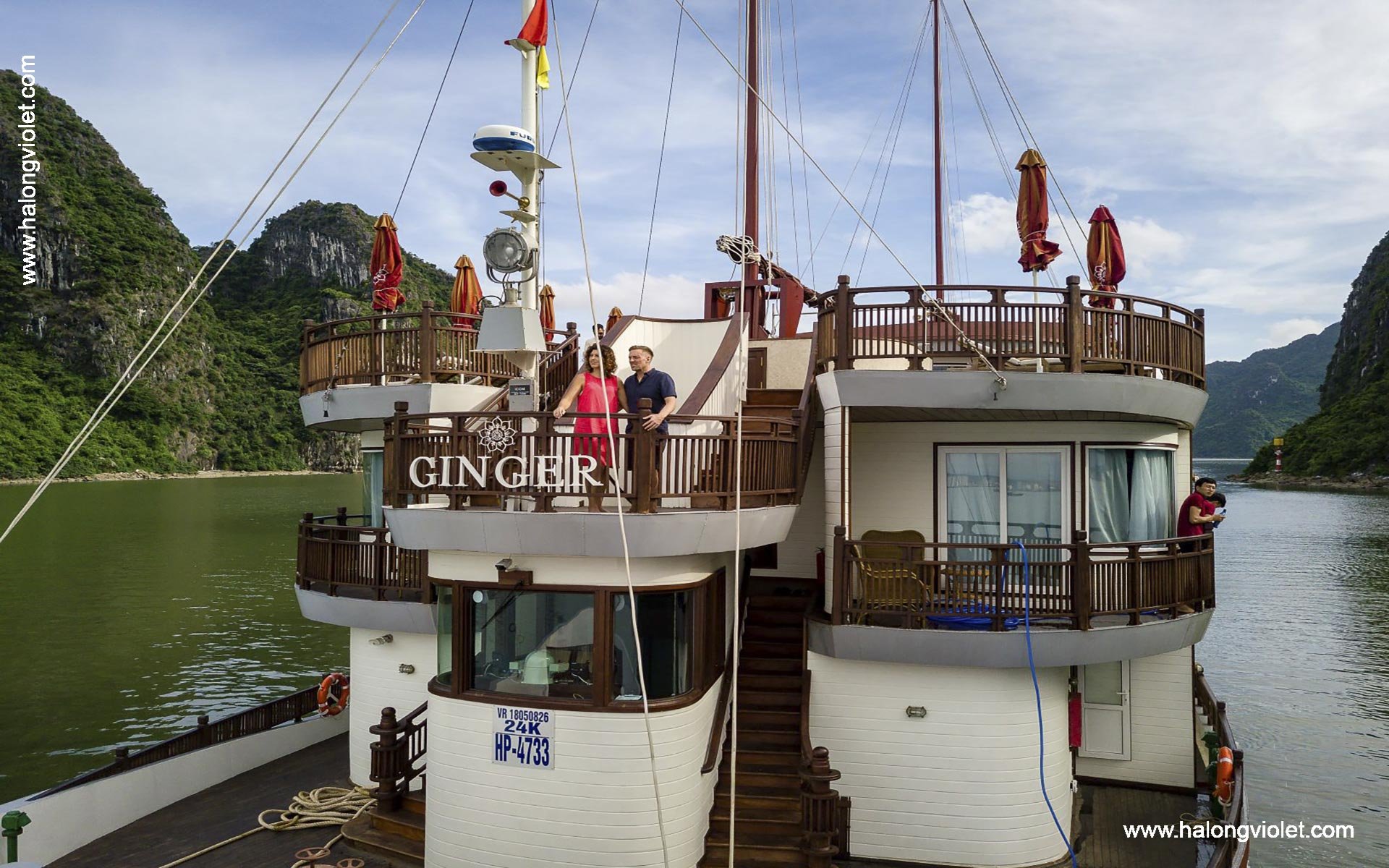 Halong Ginger Halong Ginger Cruise Luxury Halong Cruises