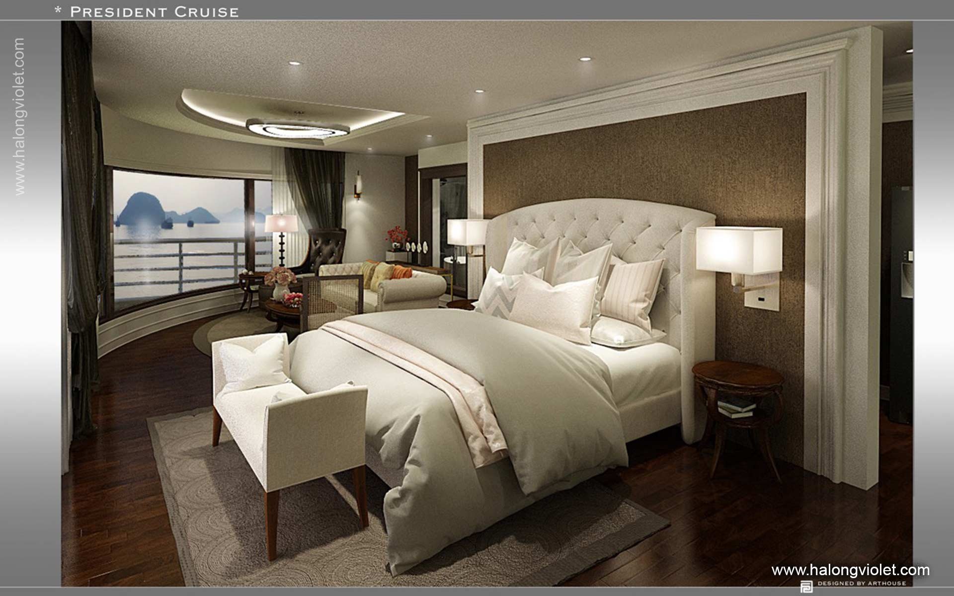President Cruise: Luxury 5-Star Overnight Cruise in Halong Bay
