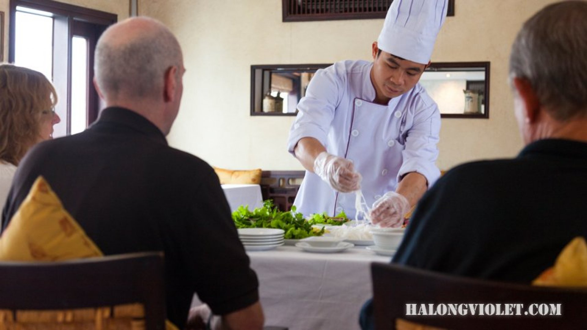 Heritage Line Violet Cruise Cooking Class