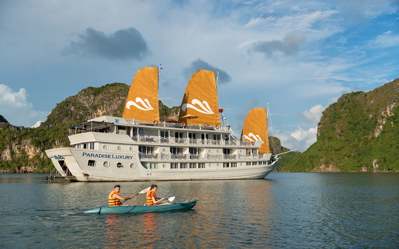 paradise sails cruise halong bay