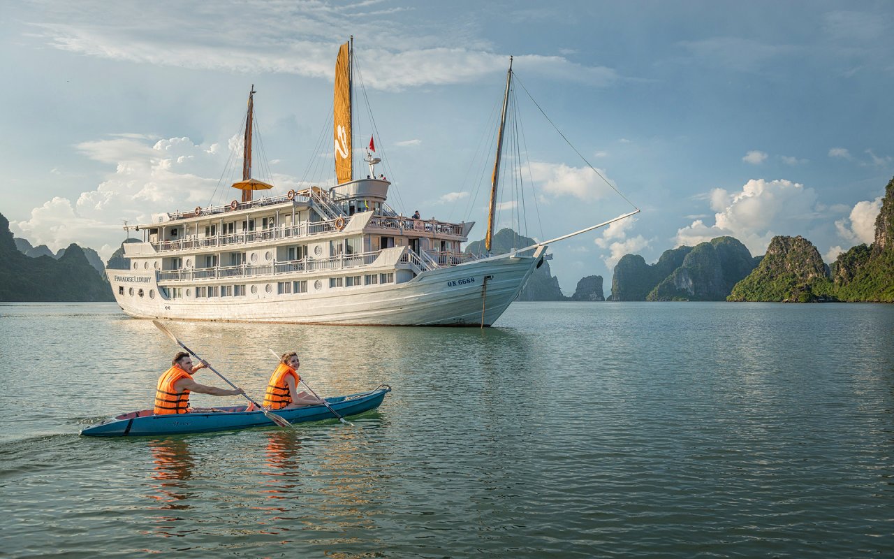 paradise sails cruise halong bay